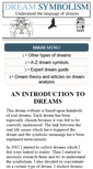 Mobile Screenshot of dreamsymbolism.info